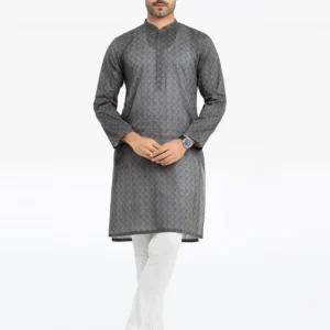 Men's Grey Kurta