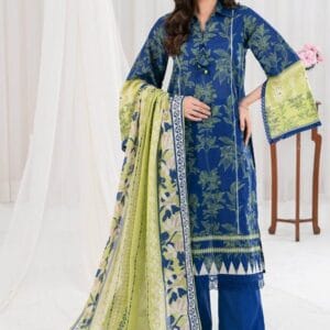 3 Piece Unstitched Printed Lawn Suit