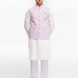 Men's Pink Waist Coat
