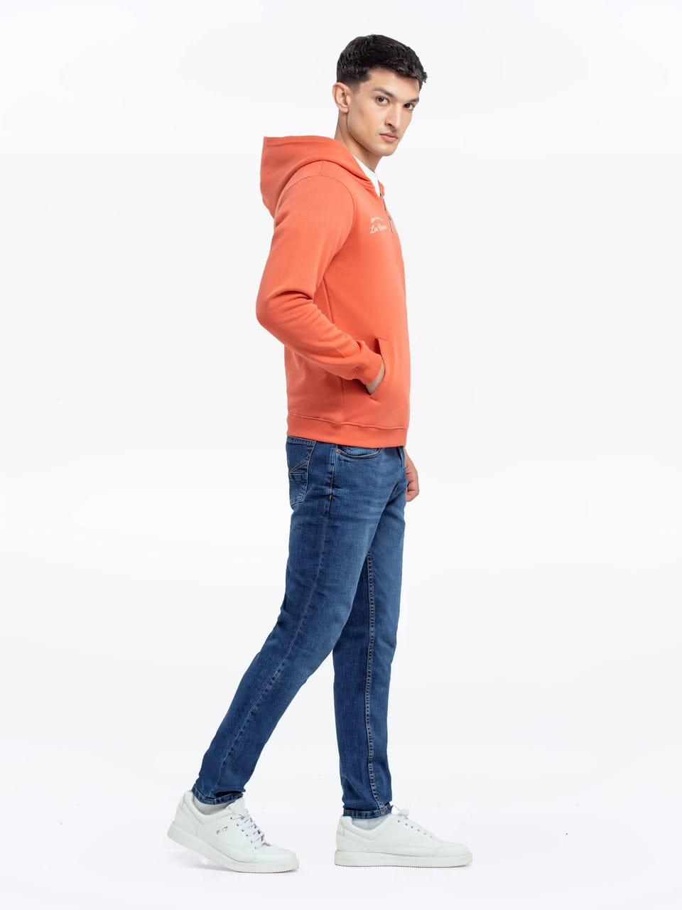 Rust Hoodie for Men's - Image 5