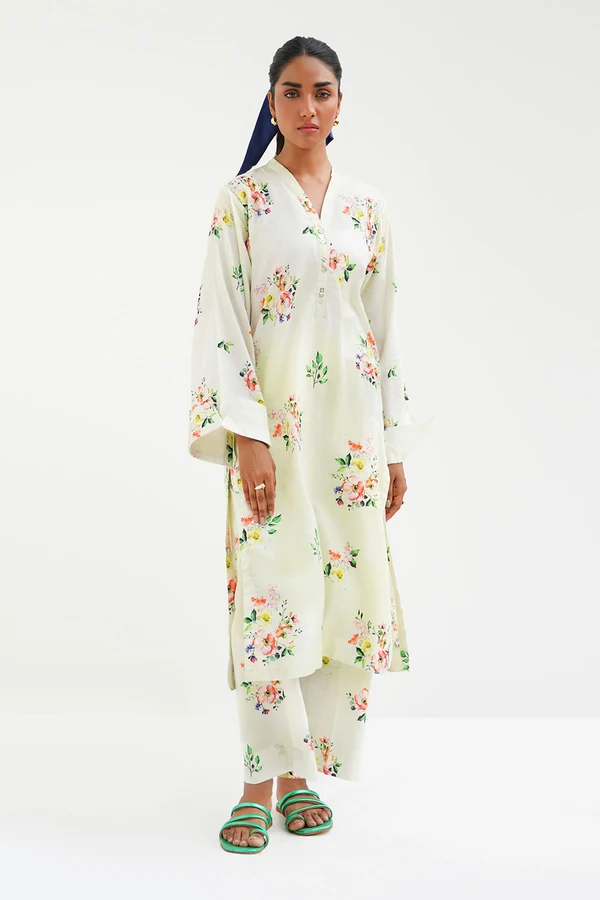 Cotton Viscose Printed Co-Ord Set