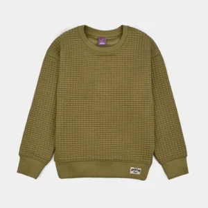 Boys Quilted Sweatshirt