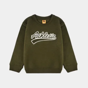 Boys Cotton Interlock Sweatshirt ATHLETIC-Green