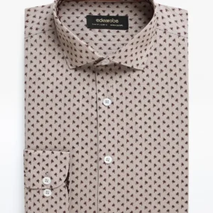 Men's Light Coffee Colour Shirt