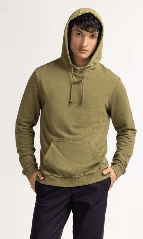 Green Pullover Hoodie