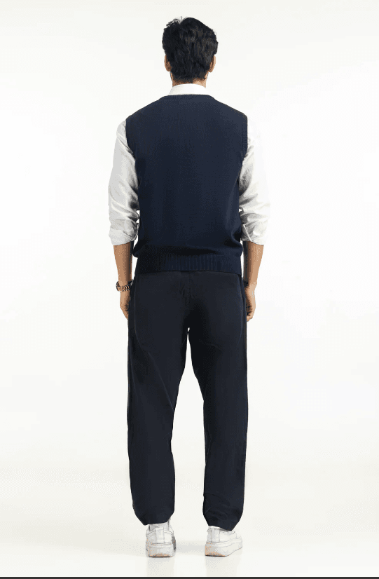 Regular Fit Sweater - Navy - Image 7