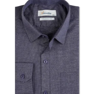 Men Indigo Blue Formal Shirt