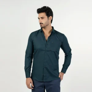 Teal Men's Casual Shirt