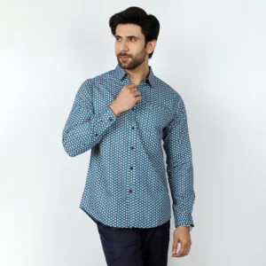 Green Men's Casual Shirt