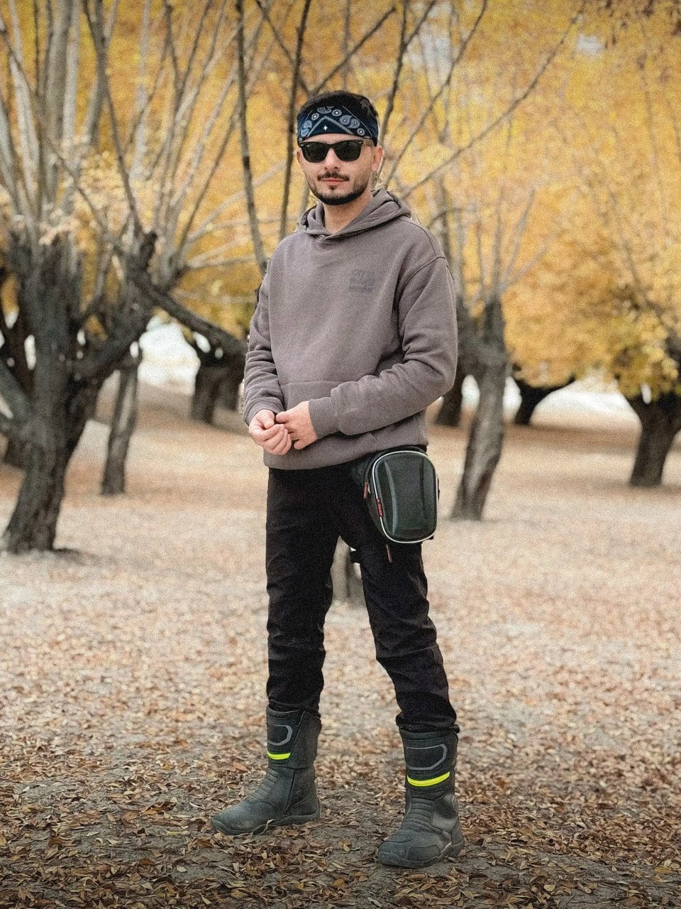 Printed Pullover Hoodie - Image 2