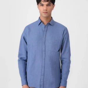 Ocean Blue Casual Shirt