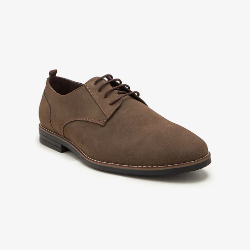 Men's Brown Dress Lace Up Shoes