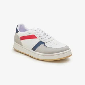 Men's White Comfortable Kicks