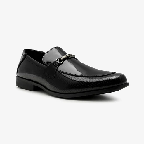 Men's Black Formal Dress Shoes - Image 5