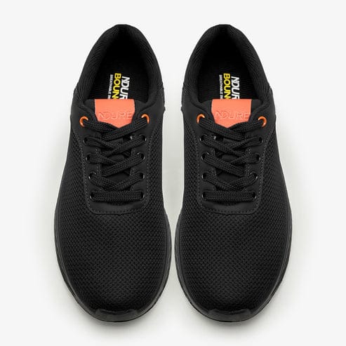 Men's Black Lace-Up Sneakers - Image 5