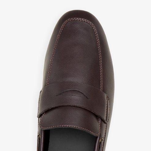 Men's Espresso Penny Loafers - Image 3
