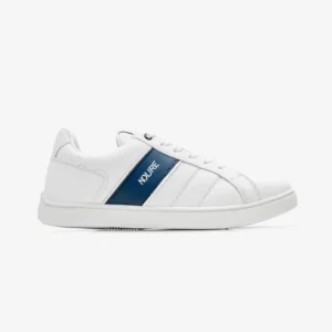 Men's Contrast White Sneakers