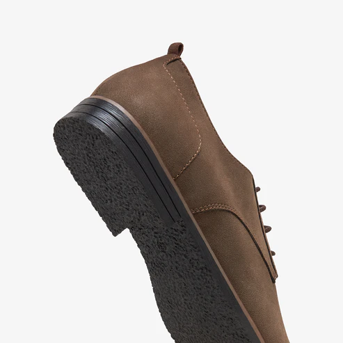 Men's Brown Dress Lace Up Shoes - Image 2