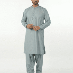 Eminent Men's Trim Fit Shalwar Suit