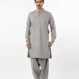 Eminent Men's Trim Fit Shalwar Suit