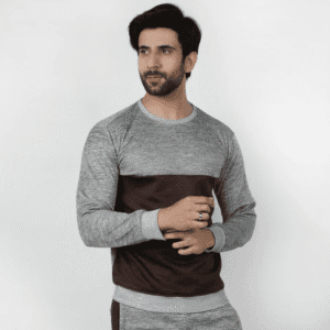 Men's Full Sleeves Sweat Shirt - Grey