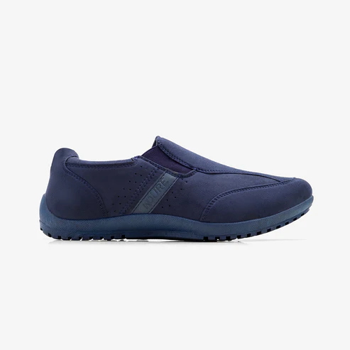 Men's Navy Slip-On Shoes