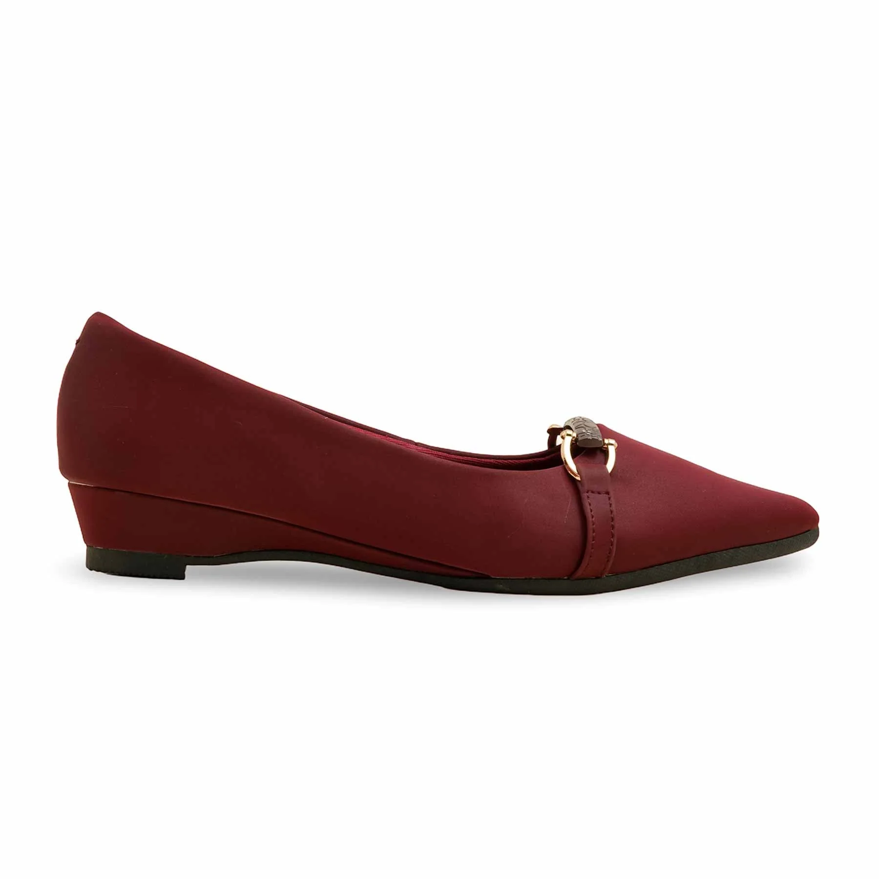 Elegant Court Shoes - Maroon