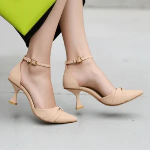 Women Formal Court Shoes - Pink