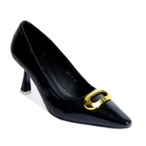 Elegant Formal Court Shoes - Black