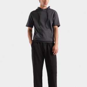 Men’s Basic Short-Sleeve Hoodie