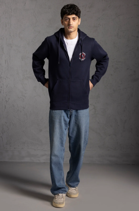 Men’s Graphic Zipper Hoodie