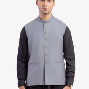 Men's Grey Waist Coat