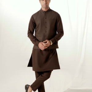 Men's Brown Waist Coat