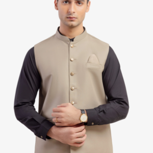 Men's Khaki Waist Coat