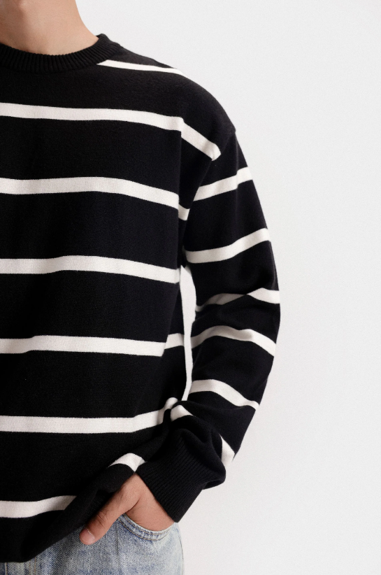 STRIPED SWEATER - Image 2