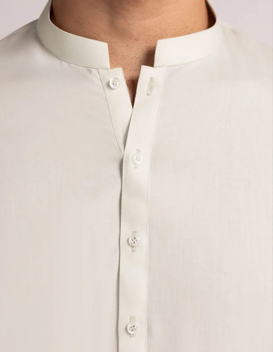 LIGHT GREEN CASUAL KAMEEZ SHALWAR - Image 3