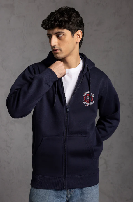 Men’s Graphic Zipper Hoodie - Image 4