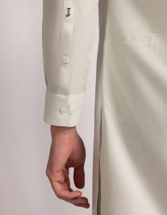 LIGHT GREEN CASUAL KAMEEZ SHALWAR - Image 4