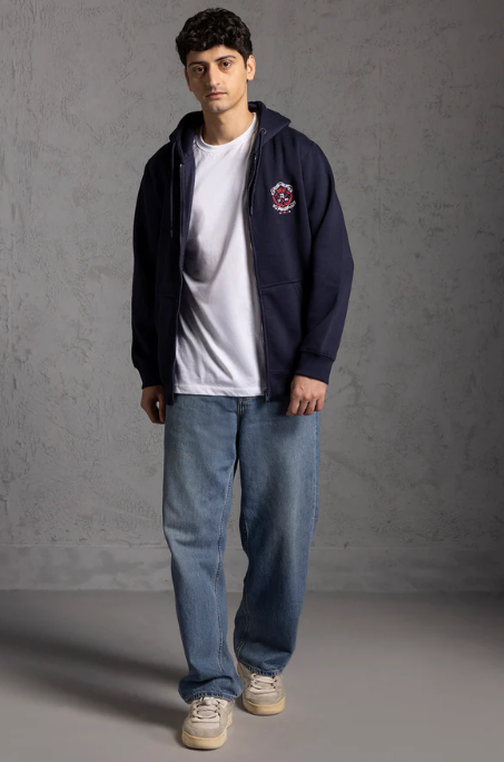 Men’s Graphic Zipper Hoodie - Image 5