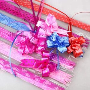 Pull Flower Ribbon – 60 Pcs Multicolor
