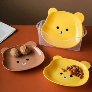 Cartoon Bear Plate Set