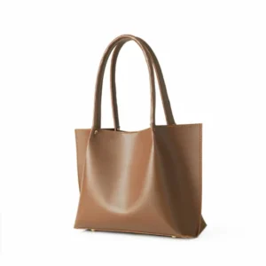Daily Tote Bag Brown -Decent & Elegant