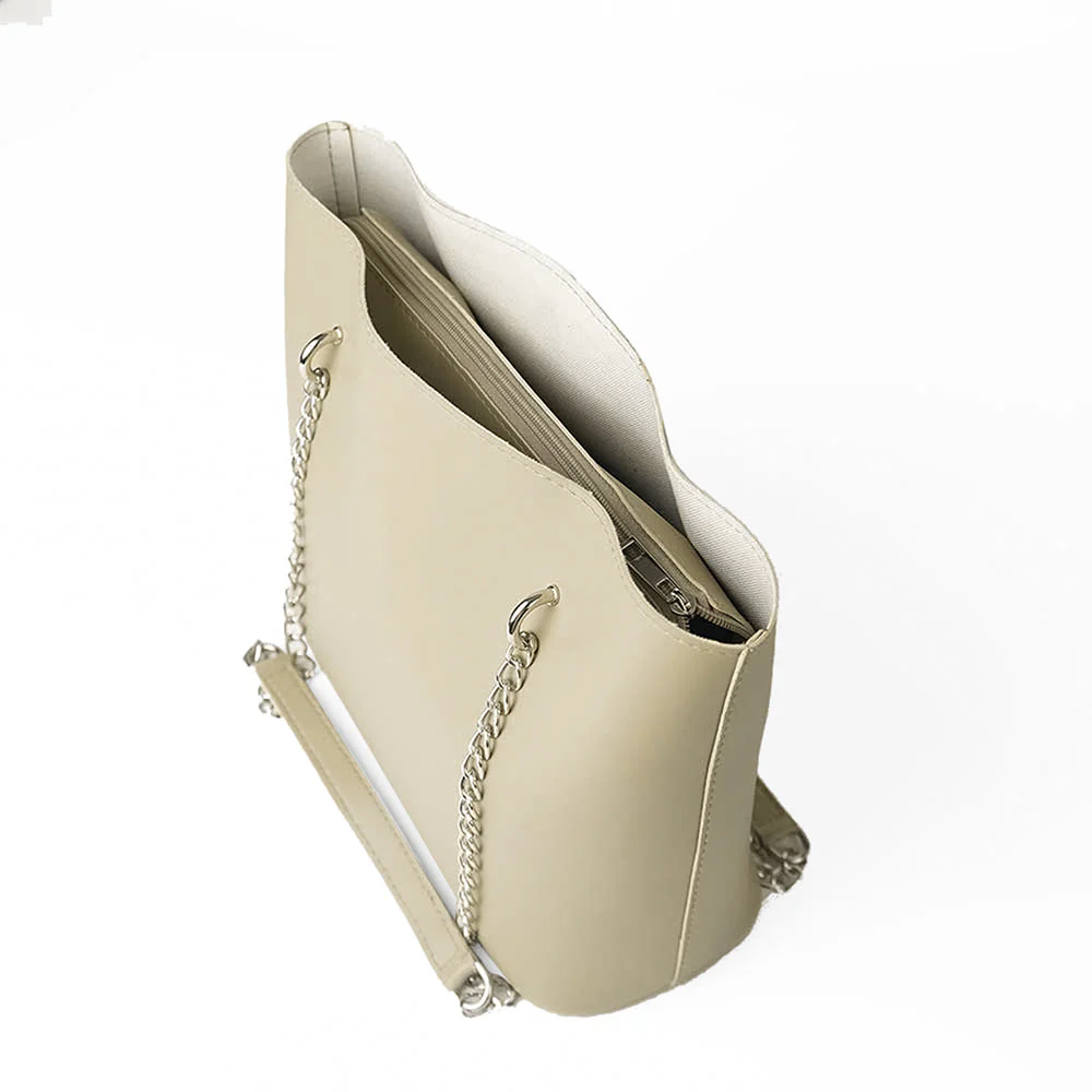 Verona Tote Bag Beige - Image 3
