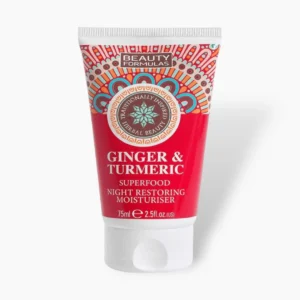 Ginger Turmeric Night Moisturiser 75ml for skin repair
