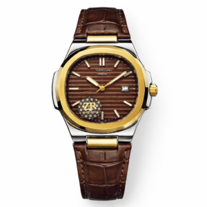 P.P Leather Strap Watch