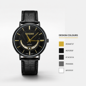 Citizen Leather Strap Watch