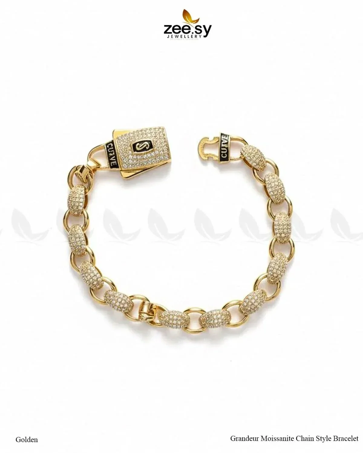 Grandeur Moissanite Charm Style Bracelet - Image 3