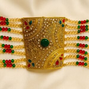 Gold Plated Angla Bracelet-07 (Multi)