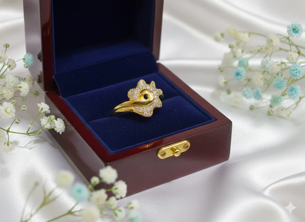 Gold Ring-232 (Golden)