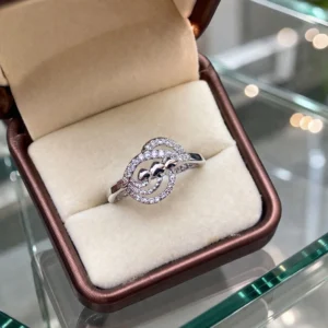 Zircon Ring-333 (Silver)